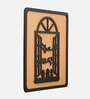 Engineering Wood Laser Cut Birds Design Wall Art In Black & Brown Finish