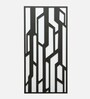Engineering Wood Laser Cut Geometric Wall Art In Black & Brown Finish