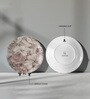 English Floral Porcelain Wall Plate Collection