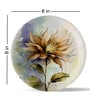 English Floral Porcelain Wall Plate