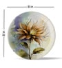 English Flower Porcelain Wall Plate Collection
