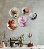 English Flower Porcelain Wall Plate Collection