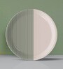 English Geometric Printed Porcelain Wall Plate