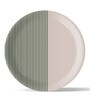 English Geometric Printed Porcelain Wall Plate