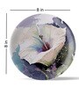 English Lily Porcelain Wall Plate