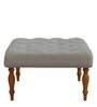 English Ottoman in Bangalore Grey Colour
