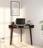 Kalamata Sheesham Wood Writing Table In Provincial Teak Finish With Storage
