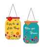 Enjoy the Little Things & Follow Your Dreams Quotes Wooden Wall Hangings