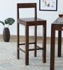 Enkel Sheesham Wood Bar Chair In Provincial Teak Finish