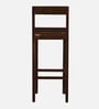Enkel Sheesham Wood Bar Chair In Provincial Teak Finish