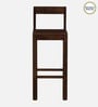 Enkel Sheesham Wood Bar Chair In Provincial Teak Finish