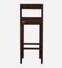 Enkel Sheesham Wood Bar Chair In Provincial Teak Finish