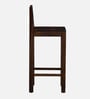 Enkel Sheesham Wood Bar Chair In Provincial Teak Finish
