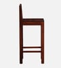 Enkel Sheesham Wood Bar Chair In Scratch Resistant Honey Oak Finish