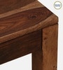 Enkel Sheesham Wood Bar Chair In Scratch Resistant Rustic Teak Finish