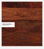 Enkel Sheesham Wood Corner Bookshelf in Scratch Resistant Honey Oak Finish