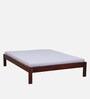 Enkel Sheesham Wood King Size Bed in Scratch Resistant Honey Oak Finish
