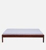 Enkel Sheesham Wood King Size Bed in Scratch Resistant Honey Oak Finish