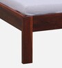 Enkel Sheesham Wood King Size Bed in Scratch Resistant Honey Oak Finish