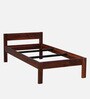 Enkel Sheesham Wood Single Bed in Scratch Resistant Honey Oak Finish
