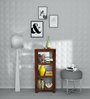 Enkel Sheesham Wood Book Shelf in Honey Oak Finish