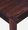 Enkel Sheesham Wood End Table In Scratch Resistant Provincial Teak Finish