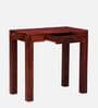 Enkel Sheesham Wood Writing Table in Scratch Resistant Honey Oak Finish
