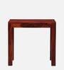 Enkel Sheesham Wood Writing Table in Scratch Resistant Honey Oak Finish