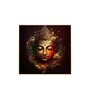 Enlightened Buddha Glass Finish Square Wall Art