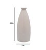 Enlongated Ceramic Table Vase