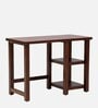 Enna Sheesham Wood Writing Table In Provincial Teak Finish