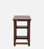 Enna Sheesham Wood Writing Table In Provincial Teak Finish
