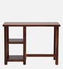 Enna Sheesham Wood Writing Table In Provincial Teak Finish