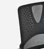 Enrich Mid Back Breathable Mesh Ergonomic Chair In Black Colour