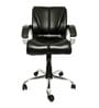 Enrico Mid Back Office chair in Black Colour