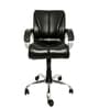 Enrico Mid Back Office chair in Black Colour