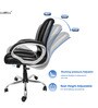 Enrico Mid Back Office chair in Black Colour
