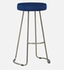 Enrico Metal Bar Stool In Blue Colour