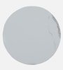 Enrico Metal End Table with White Porcelain Top