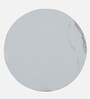 Enrico Metal End Table with White Porcelain Top
