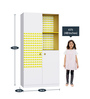 Ensemble Kids 2 Door Wardrobe in Yellow Finish