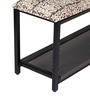 Entryway Bench In Black Colour