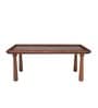 Entwine Coffee Table In Walnut Brown Finish