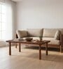Entwine Coffee Table In Walnut Brown Finish
