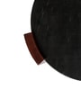 Enzo Coffee Table With Marine Black Marble In Glossy Walnut Finish