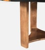 Enzo Mango Wood Coffee Table In Dual Tone Finish