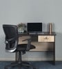 Enzo Office Table in Walnurt Finish