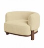 Eon Lounge Chair In Beige Color
