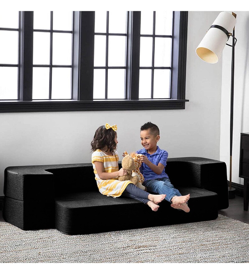 Buy EPE Foam (78x44) 14 Inch Queen Size Sofa cum Foldable Mattress by Usha Shriram Online