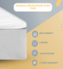 Reversible 4 inch EPE Foam Single Mattress